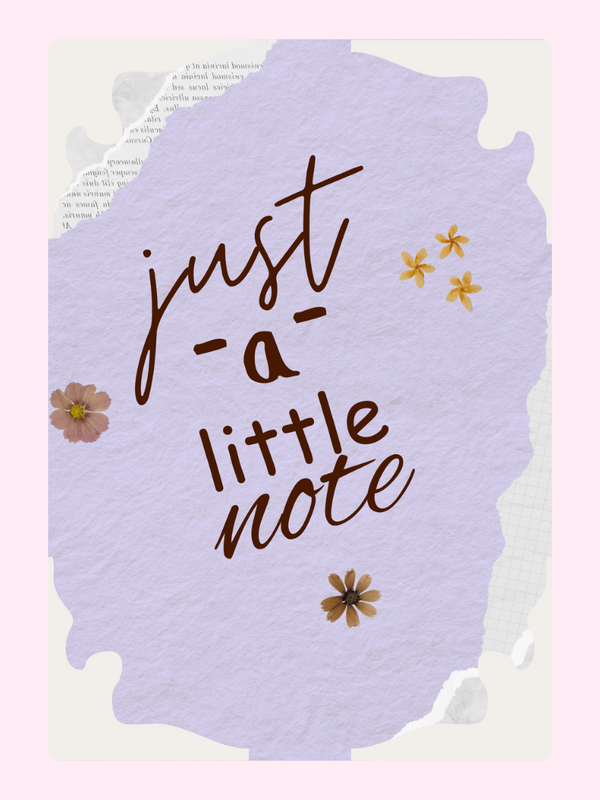 Just a Little Note - Note 14