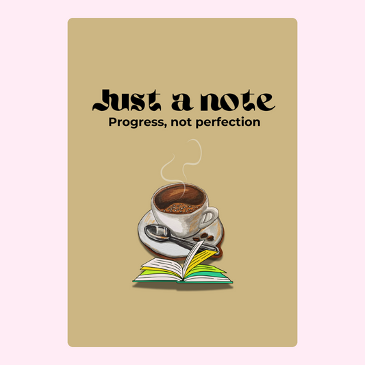 Coffee & book, progress over perfection (Image 5)