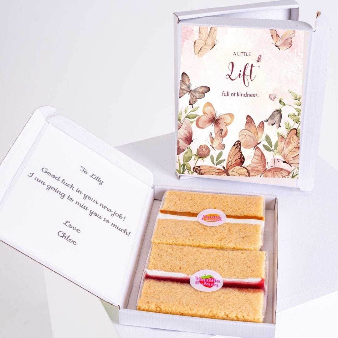 Letterbox treat with butterfly design