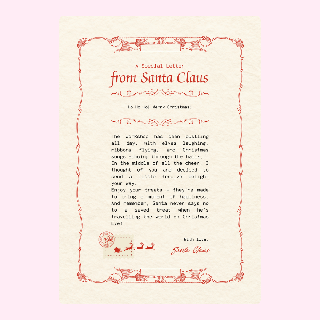 A Special Letter from Santa