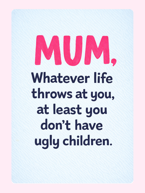 MD_F003 Cake Card, Mother's Day