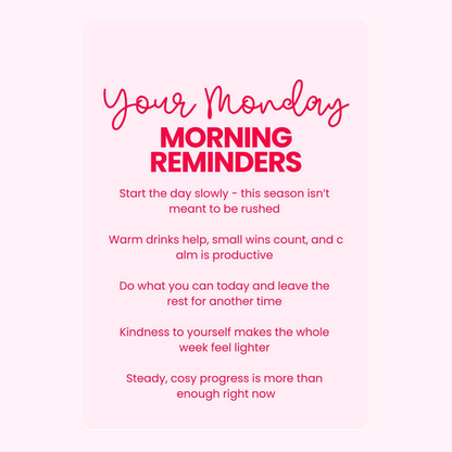 Your Monday Reminder