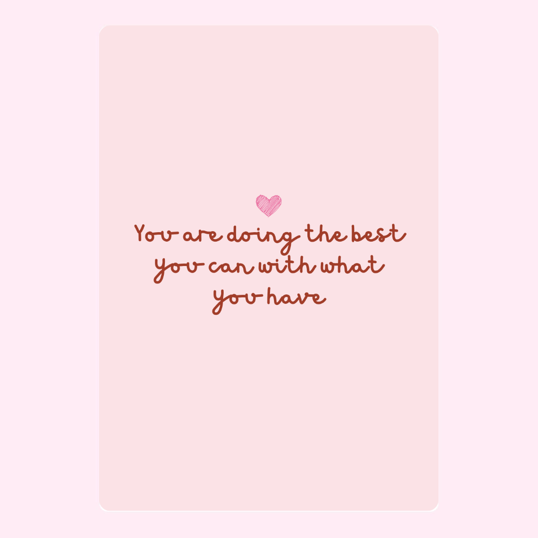 What you have