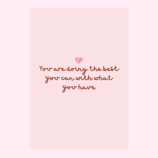 What you have