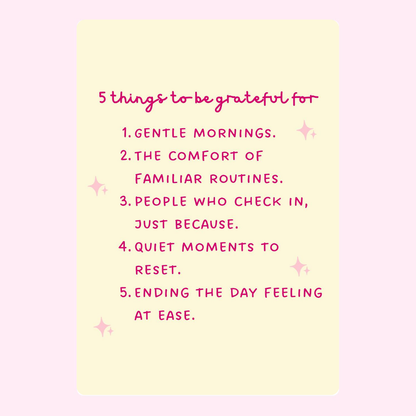 5 Things
