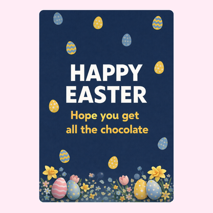 Chocolate Easter Cake Card | MailBakes
