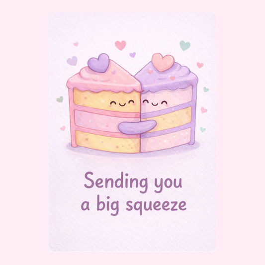 Big Squeeze Sweet Slices Cake Card | MailBakes