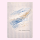 20th anniversary cake cards