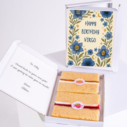 Mum and Dad – Birthday message with floral gift.