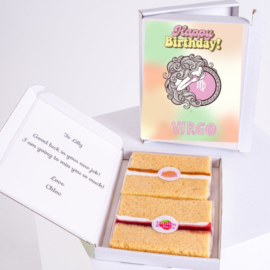 Mum and Dad – Virgo gift with a birthday message.