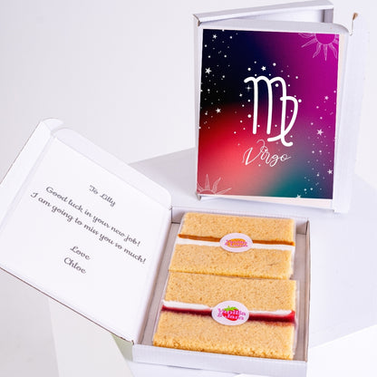 Mum and Dad – Virgo gift with birthday message.