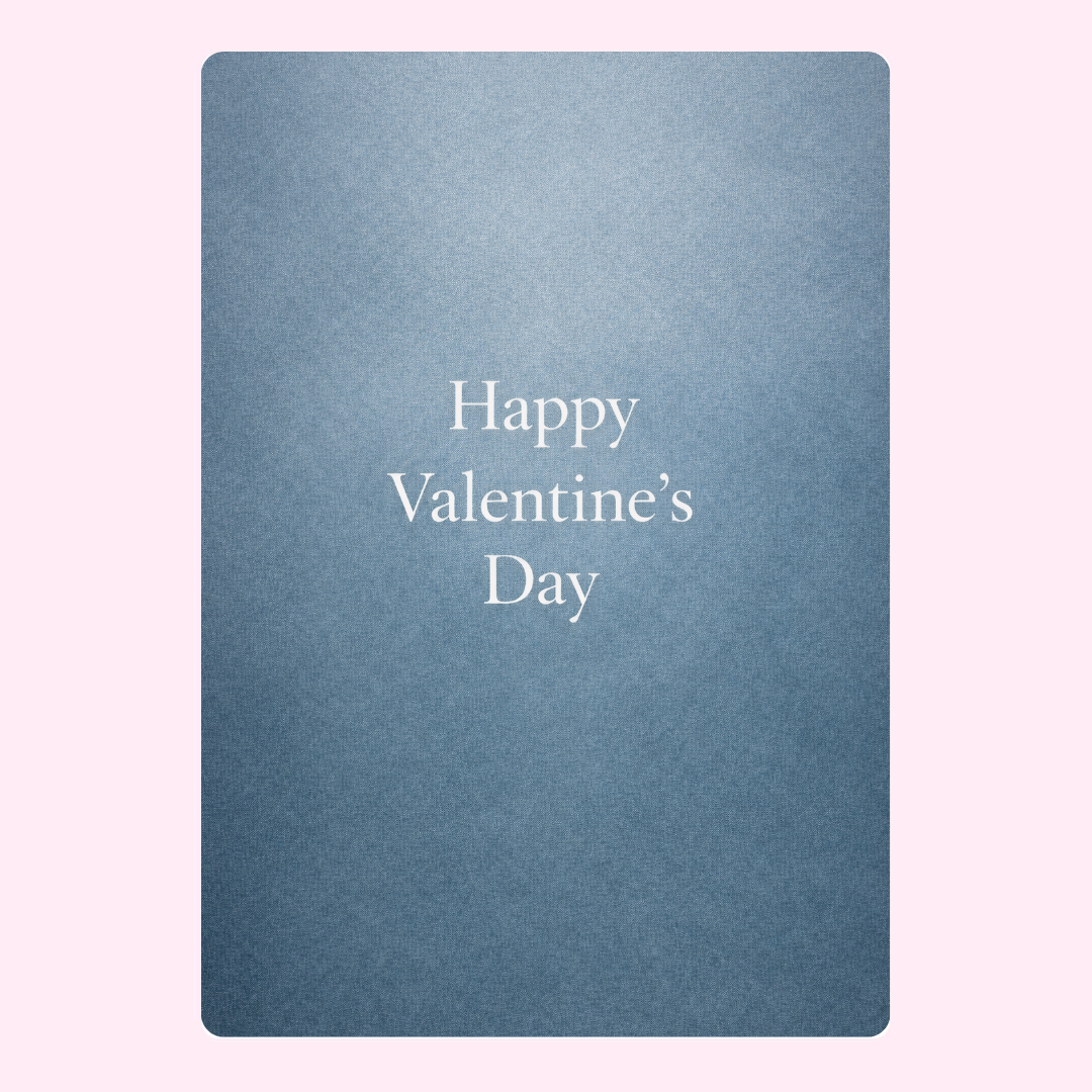 Blue Valentines for Him