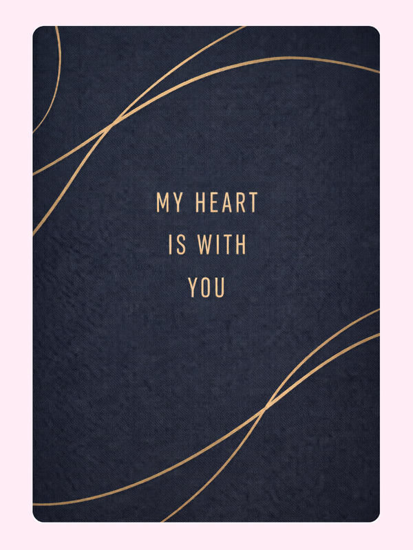 My Heart Cake Card, Valentine's Day