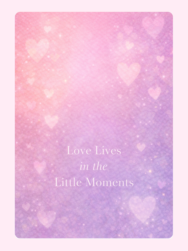 Little Moments Cake Card, Valentine's Day