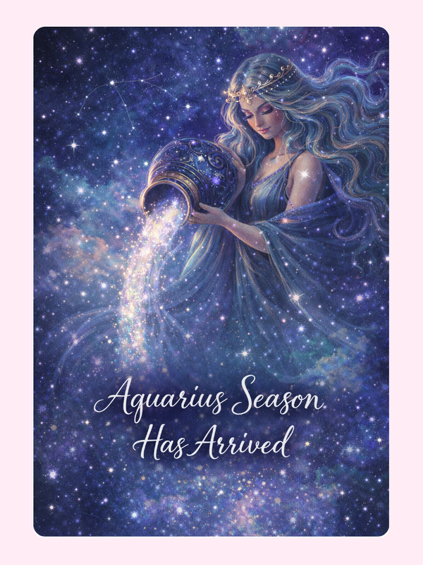 Cosmic Glow Cake Card, birthday