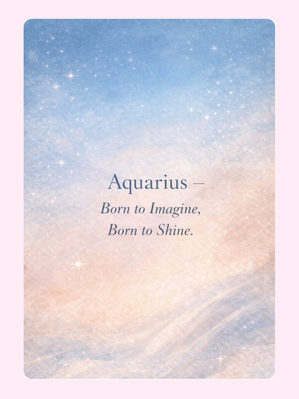 Mystic Tide Cake Card, birthday
