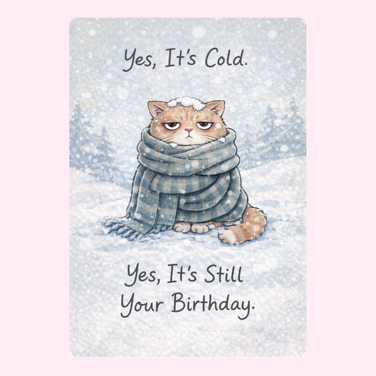 January Frozen Cat