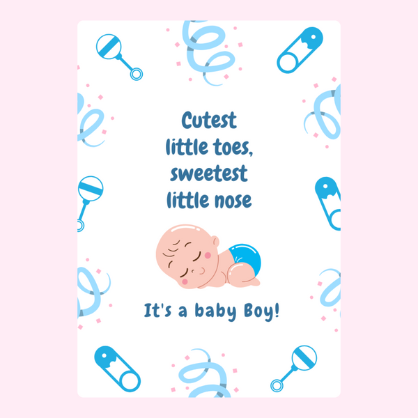 It's A Baby Boy