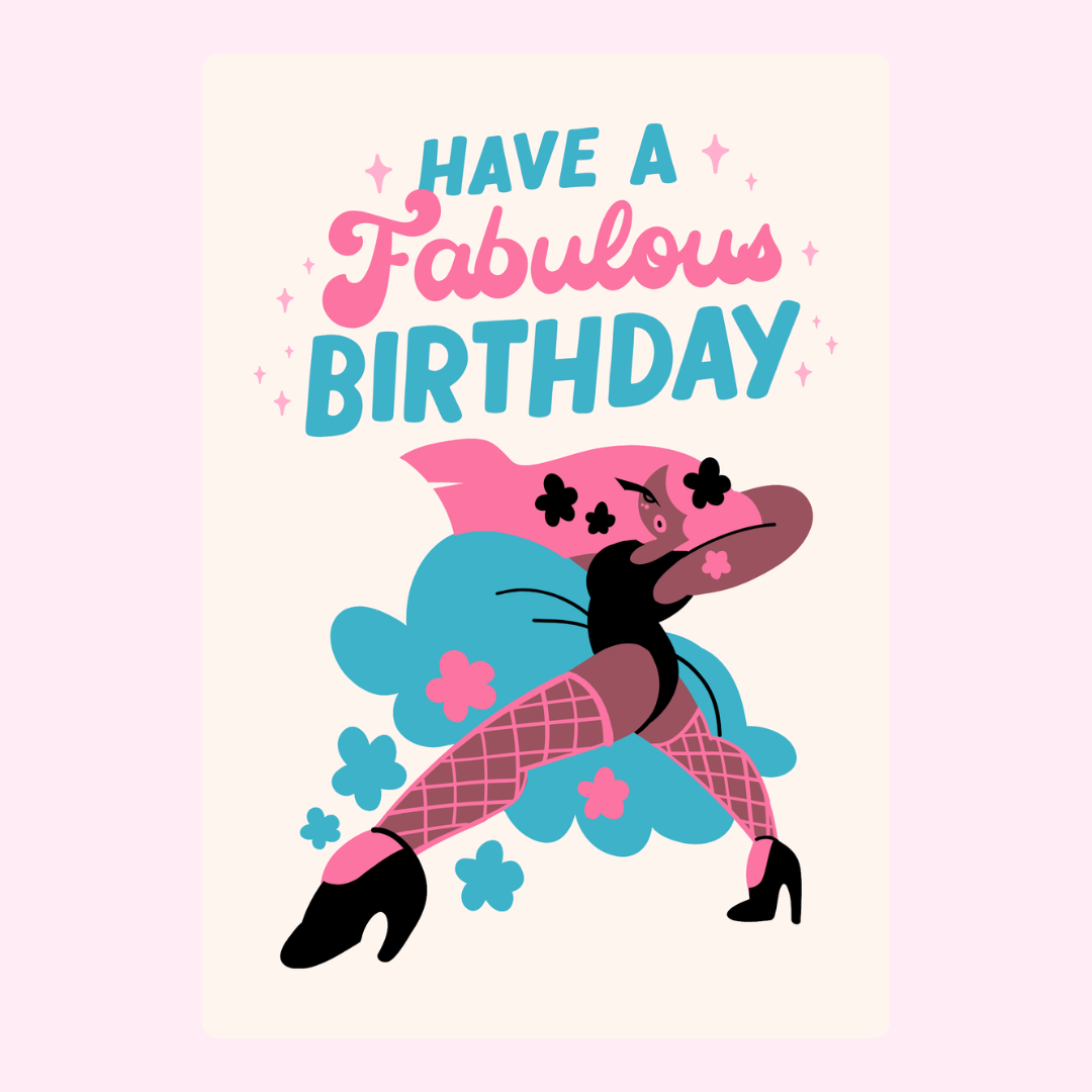 Fabulous birthday design