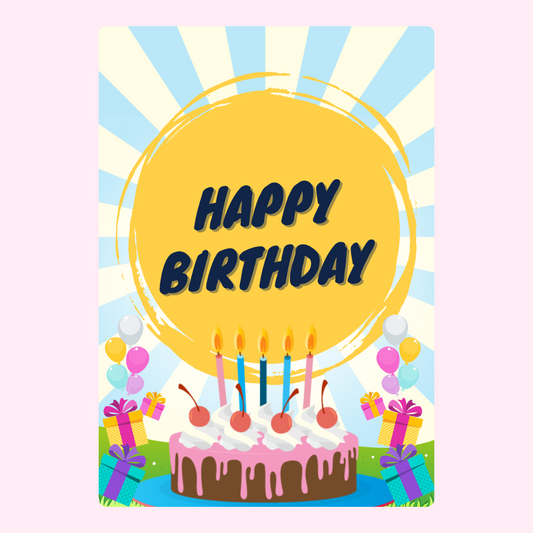 Happy Birthday graphic design (Nov 2024)