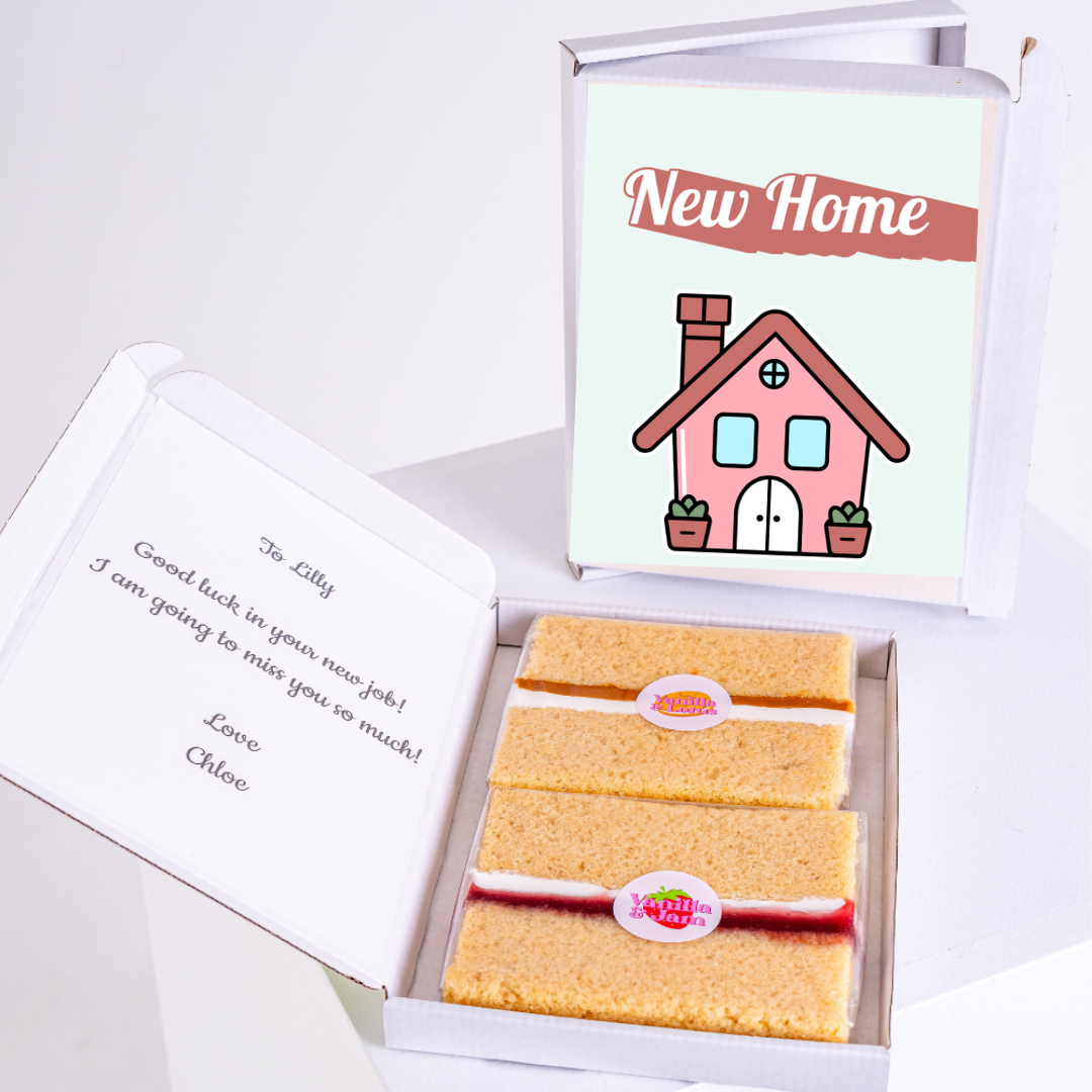 New Home cake gift for Lilly, designed Nov 26, 2024