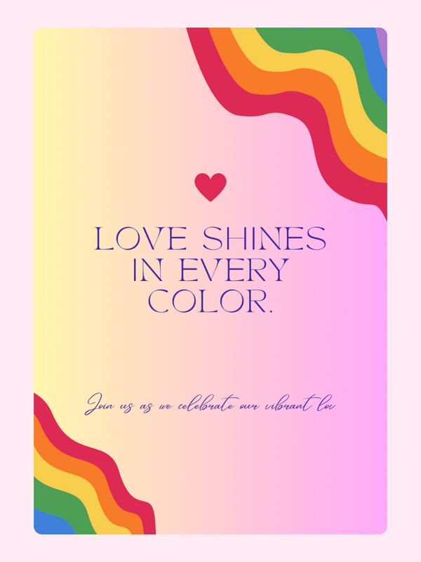 Love shines in every color, 2024