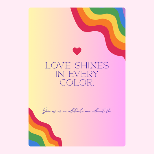 Love shines in every color, 2024