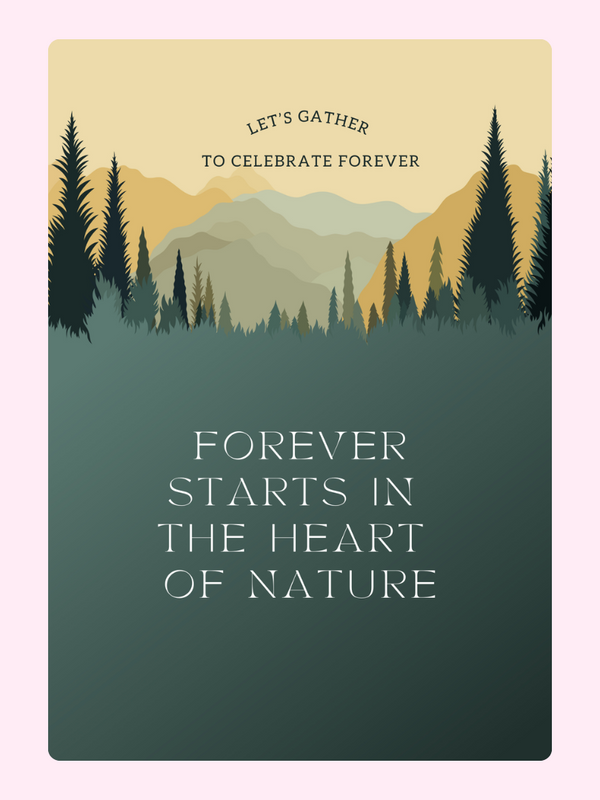 Forever Starts in Nature design, 2024
