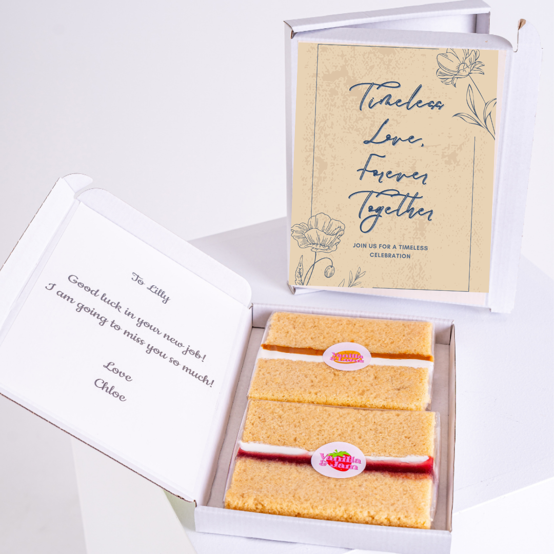 Cake gift for Lilly with Timeless Love Forever Together card