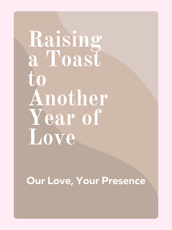 Raising a Toast to Another Year of Love, 2024