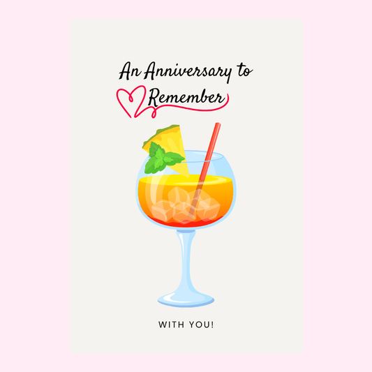 Anniversary cocktail An Anniversary to Remember with pineapple, created 2024