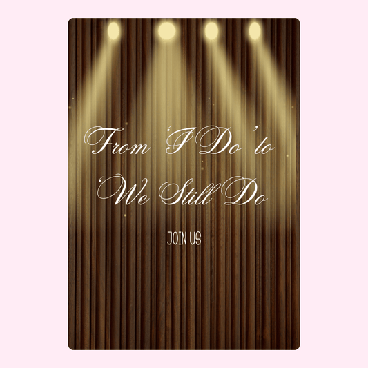 From I Do to We Still Do on a stage, Nov 29, 2024.