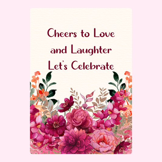 Cheers to Love and Laughter