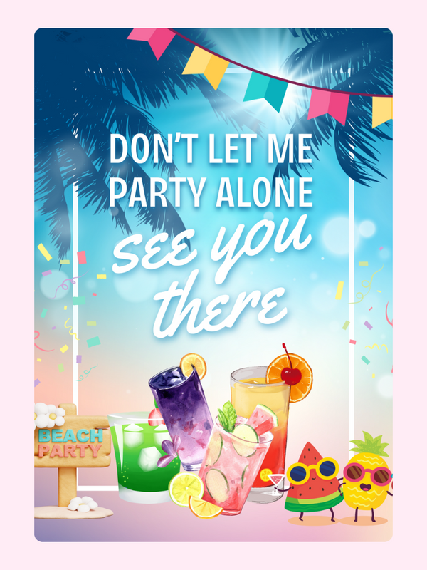 Don't let me party alone, see you there!