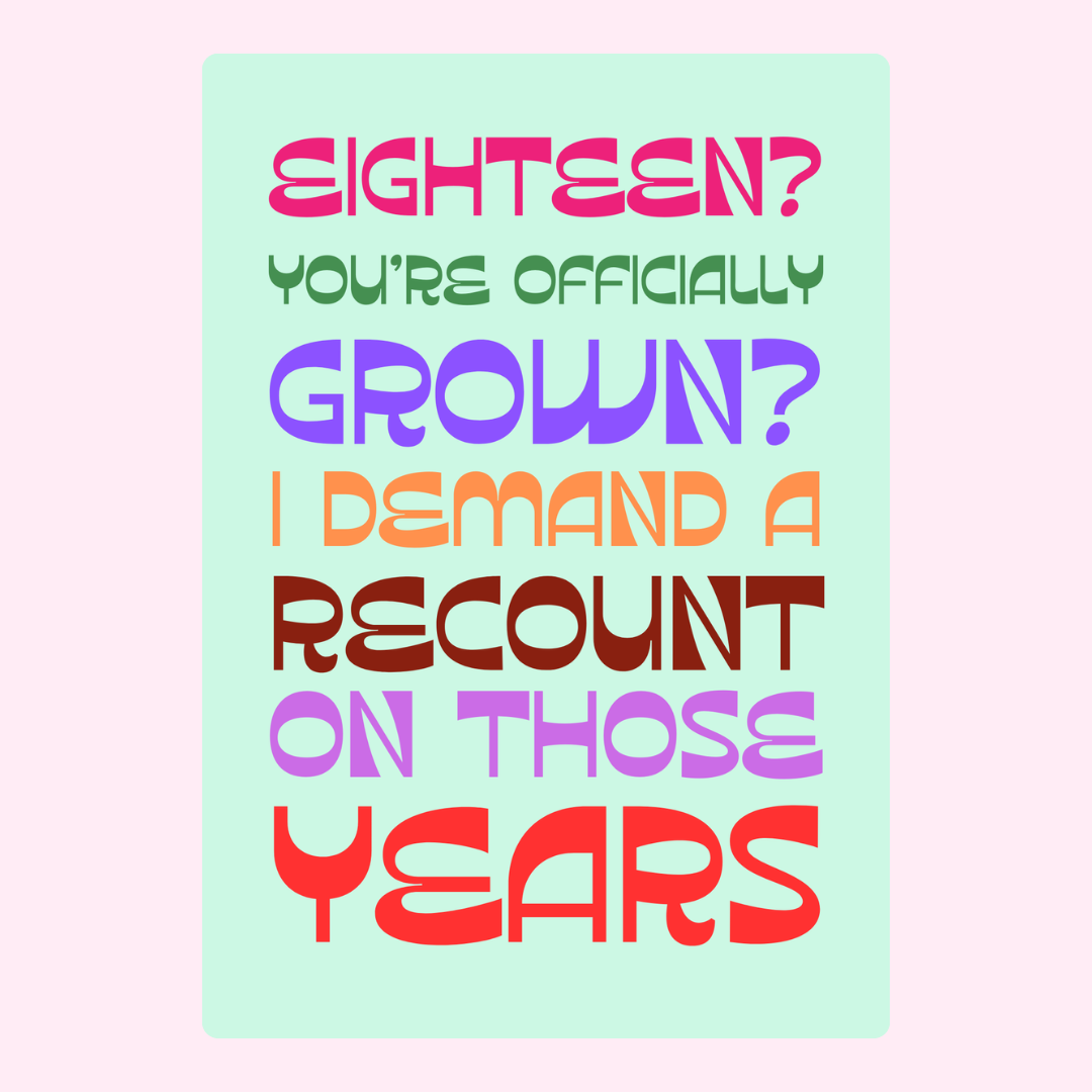 Recount on those years