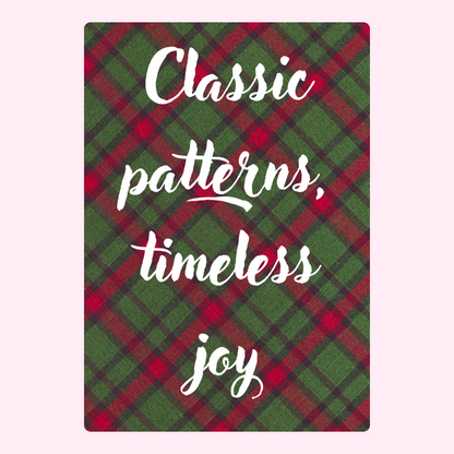 Classic patterns, timeless joy