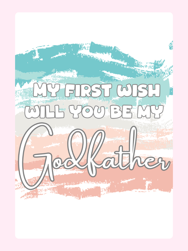 Godfather invitation design