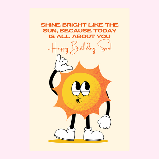 Shine bright like the sun