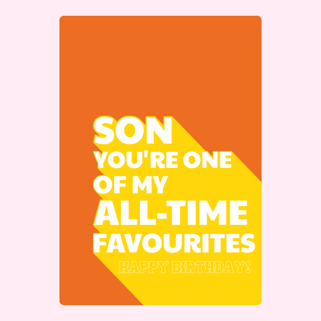 You're one of my all-time favorites!