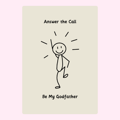 Answer the Call, Be My Godfather design