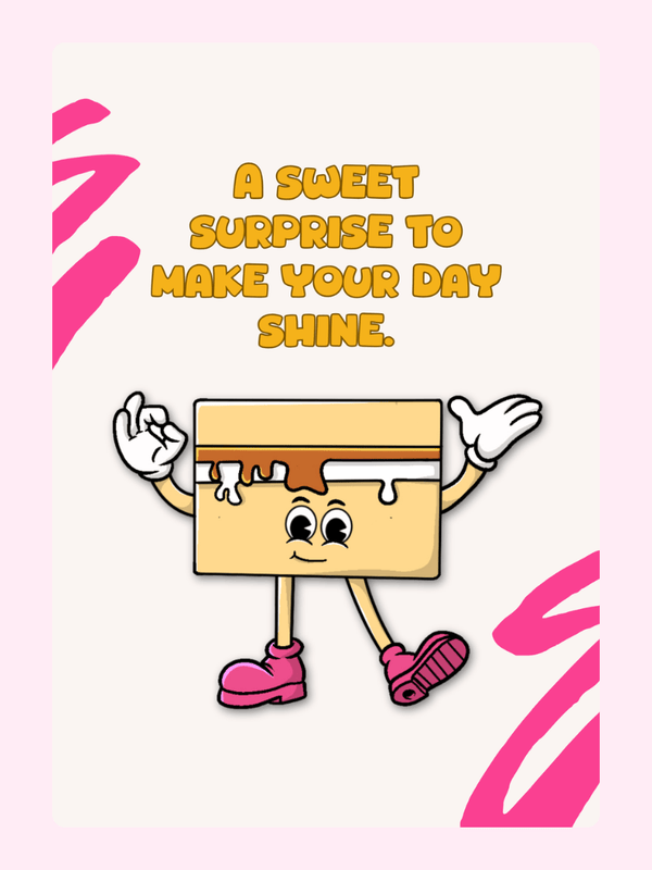 Sweet surprise card design