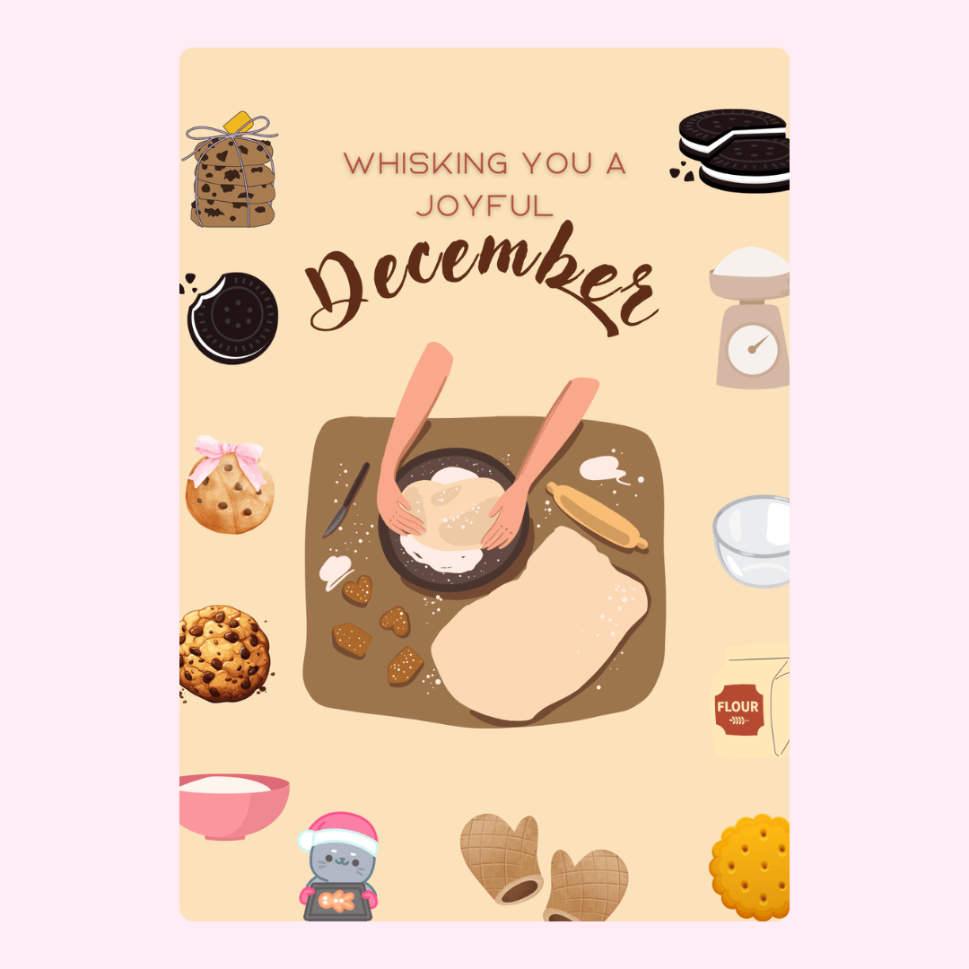 December baking design