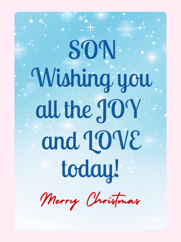 Joy and Love