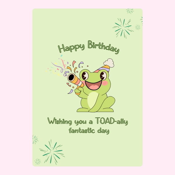 Wishing You A Toad