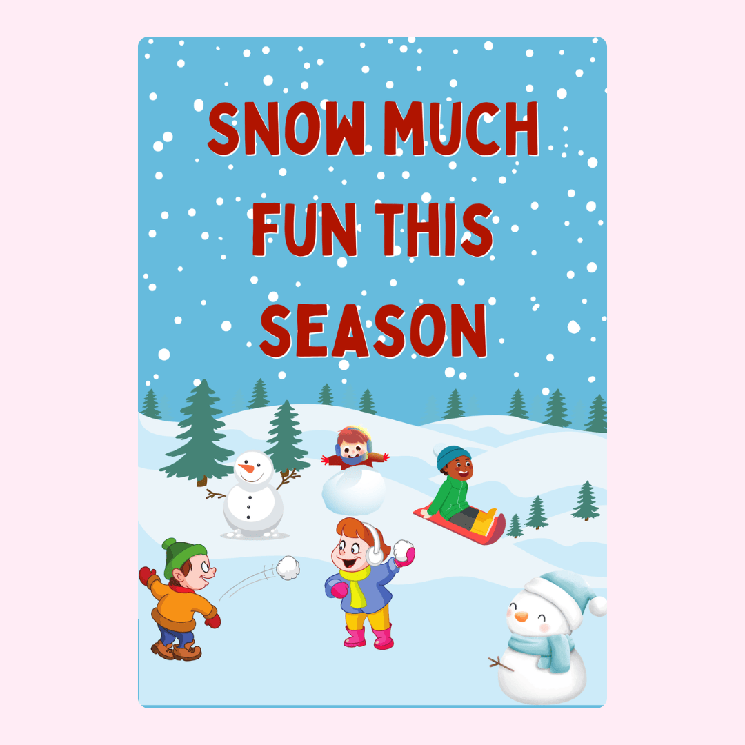 Snow much fun this season!