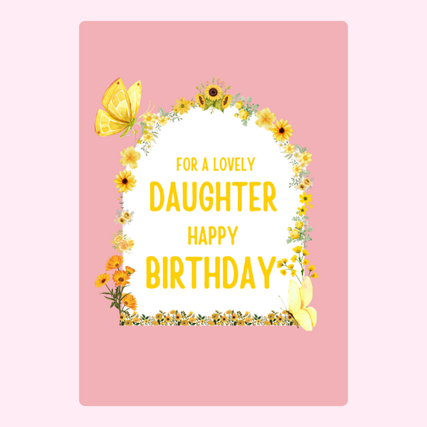 Daughter Happy Birthday