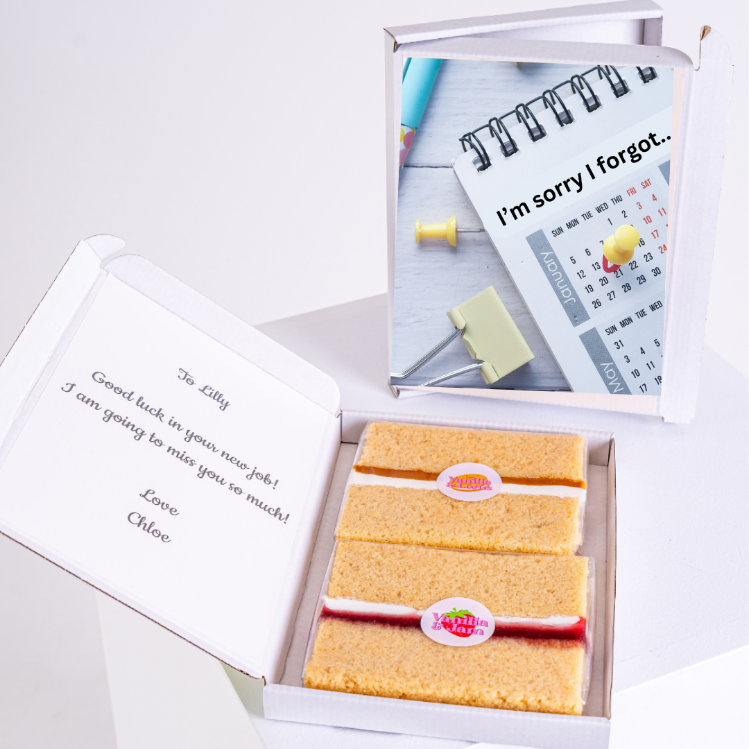 Cake and I'm sorry I forgot gift box for Lilly.