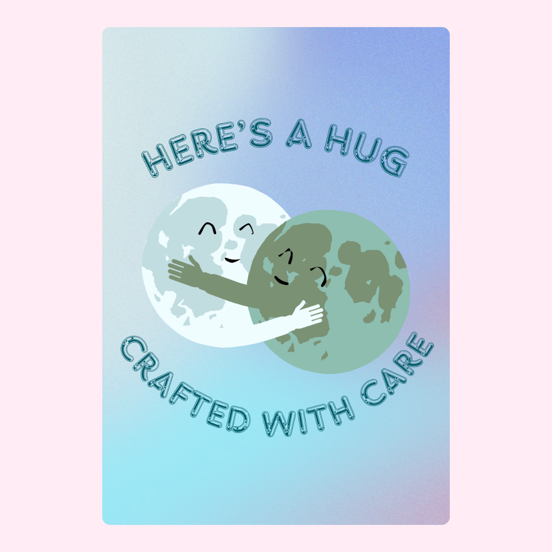 Here's a hug card design