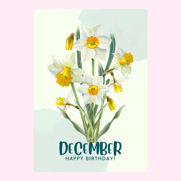 December Happy Birthday