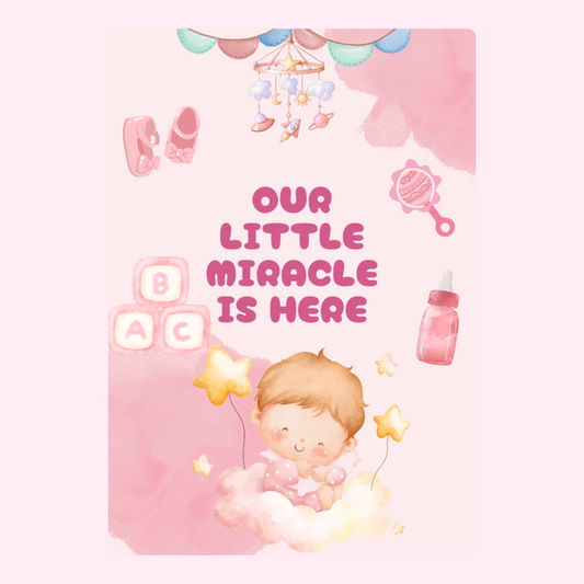 Our Little Miracle is Here!